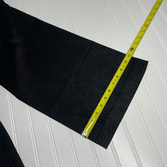 Lane Bryant Women’s Black Rayon Blend Straight Leg Pant Plus Size 16 - Picture 8 of 8